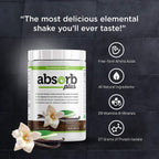 Absorb Plus Isolate Protein – Suplemento Dietético para Salud Intestinal y Soporte Nutricional (100 g, Vainilla sin Endulzar)
