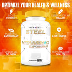 Steel Supplements Vitamina C Liposomal 1000 mg - 120 Comprimidos