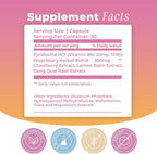 Suplemento para el Alivio del PMS con Vitex, Vitamina B6, Melisa y Dong Quai - 30 Cápsulas Veganas