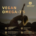 Vitamina D3 5000 UI (125 mcg) + Vitamina K2 (MK-7) Gominolas con Omega 3 de Algas | Máxima Potencia | Vegano, Sin Azúcar