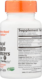 Doctor's Best Potenciadores Naturales del Cerebro, 60 Cápsulas Vegetales