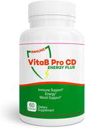 VitaB Pro CD Energy Plus – 6 en 1 Potenciador Natural de Energía e Inmunidad, Equilibrio del Estado de Ánimo