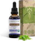 Secrets of the Tribe Lechuga Silvestre Orgánica - Extracto sin Alcohol, Gotas Herbales de Alta Potencia, 2 oz (60 ml)
