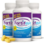 Fortifeye Macular Defense Multivitamin – 270 comprimidos (90 días), sin zinc, fórmula natural