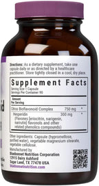 Bluebonnet Citrus Bioflavonoid Complex 750 mg - 90 Cápsulas Vegetales