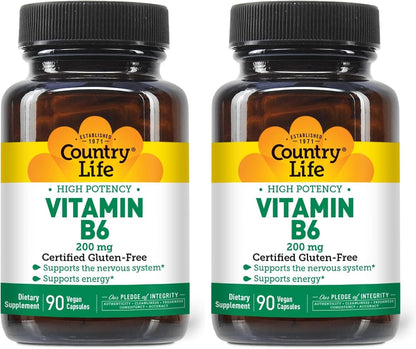 Country Life Vitamina B2 100mg Riboflavina - Complemento Alimenticio, 100 Comprimidos – Image 8