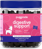PupGrade Apoyo Digestivo para Perros, Sabor a Pato - 60 Masticables Suaves