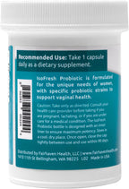IsoFresh Probióticos Vaginales para Mujer – 30 Cápsulas