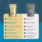 TravelVita Natural Travel Pills - Complemento para viajes (30 días)