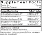 ARG BifidoBiotics con LactoSpore | Probiotic for Digestive Health | 60 Capsules