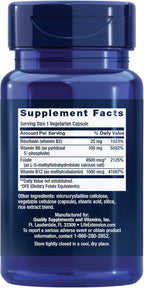 Life Extension Homocysteine Resist Cápsulas Vegetarianas, 60 unidades