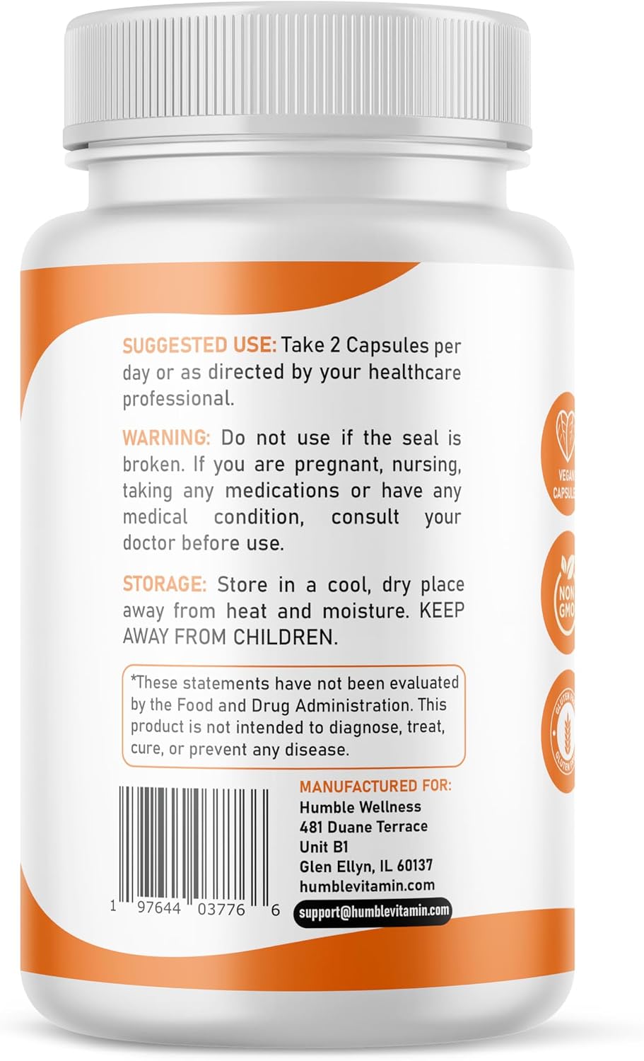 Humble Liposomal Vitamin C - Fórmula de Absorción Avanzada