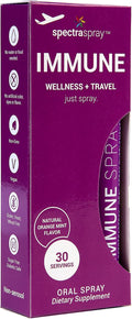 Spectraspray Immune Support Spray Vitamínico Líquido - Vitaminas C, E, Zinc y L-Lisina, 30 Días