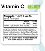 Puregen Labs Vitamina C 250 mg – 600 Comprimidos (3 Paquetes)