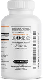 Bronson Vitamin D3 10,000 IU (250 mcg) Alta Potencia - Apoya el Sistema Inmunitario, Huesos, Músculos y Dientes - No GMO, 180 Cápsulas Blandas