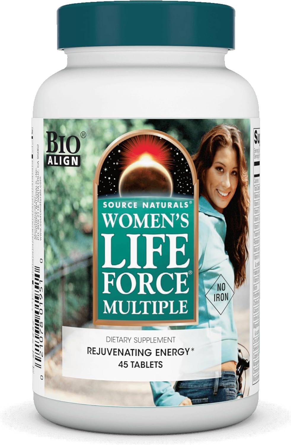 Women's Life Force Multiple Iron Free – Multivitamínico para Mujeres, 90 Comprimidos
