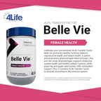 4Life Transfer Factor Belle Vie - Apoyo Hormonal Femenino, 60 Cápsulas Vegetales