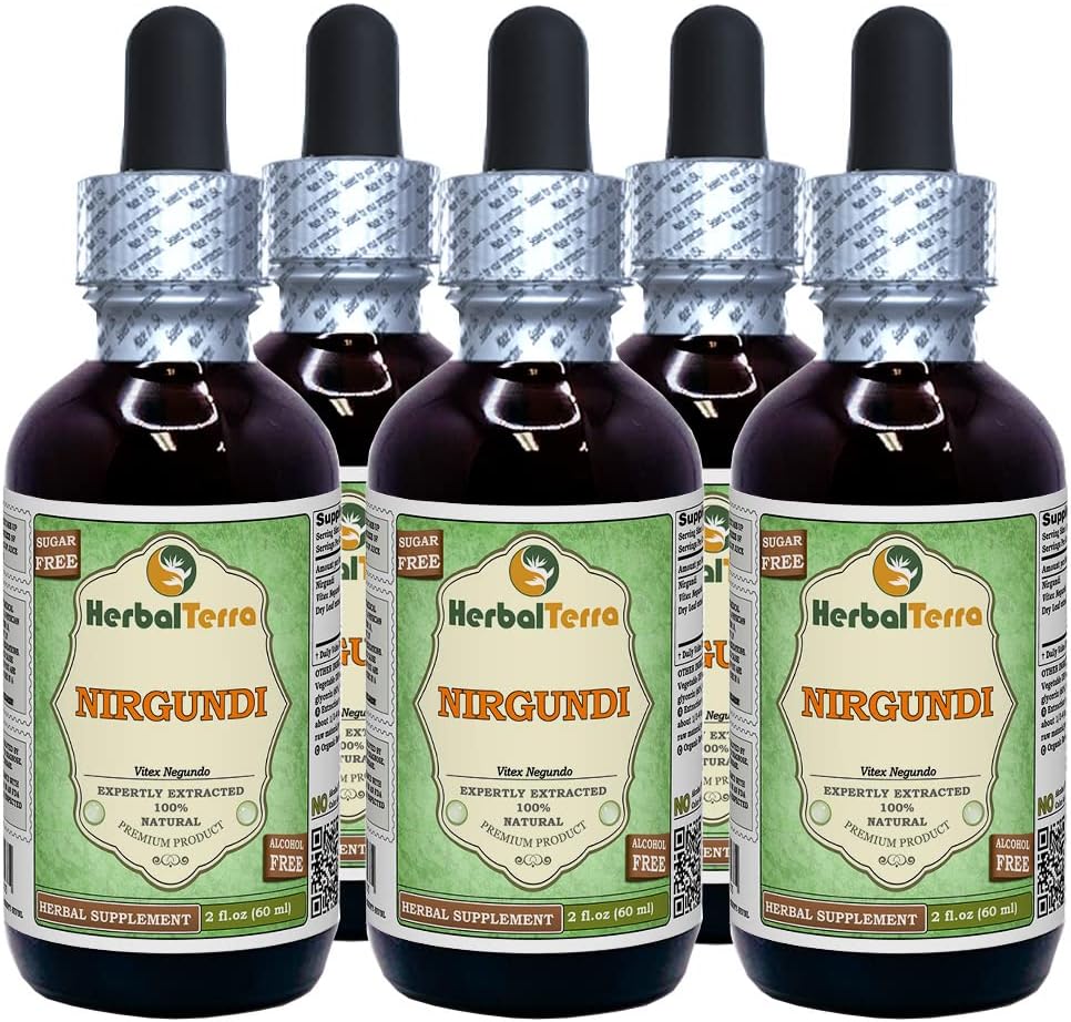 Extracto Líquido de Nirgundi (Vitex Negundo) 118 ml - HerbalTerra