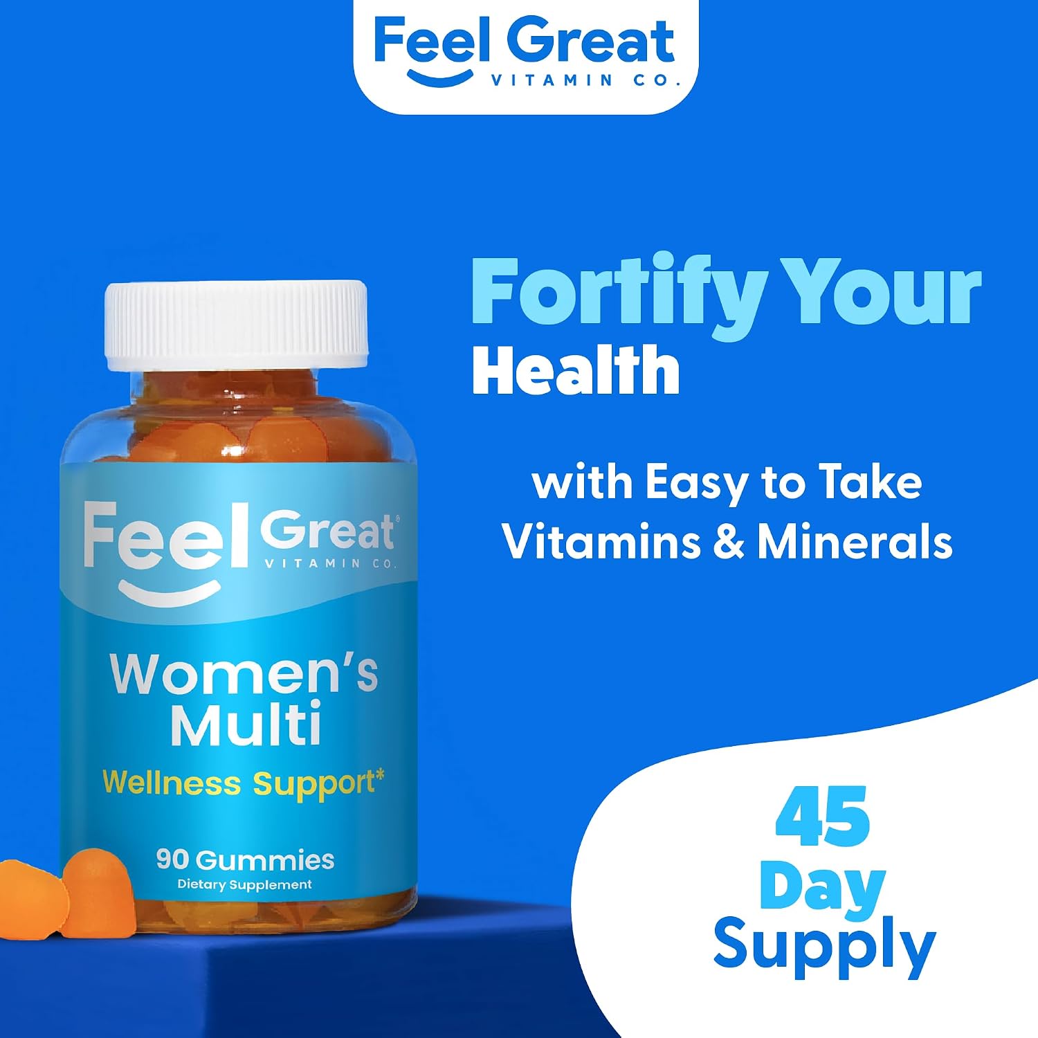 Multivitamin Gummy para Mujeres - Feel Great Vitamin Co | Complejo de Vitaminas en Gominolas
