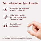 Vision Nutra Platexia con 3.000 FU Nattokinasa NSP-2 | 90 Cápsulas Veganas