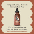 Complete Natural Products Concentrado Orgánico para Riñón y Vejiga para Mascotas - 118ml