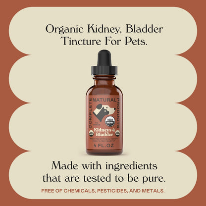 Complete Natural Products Concentrado Orgánico para Riñón y Vejiga para Mascotas - 118ml – Image 8