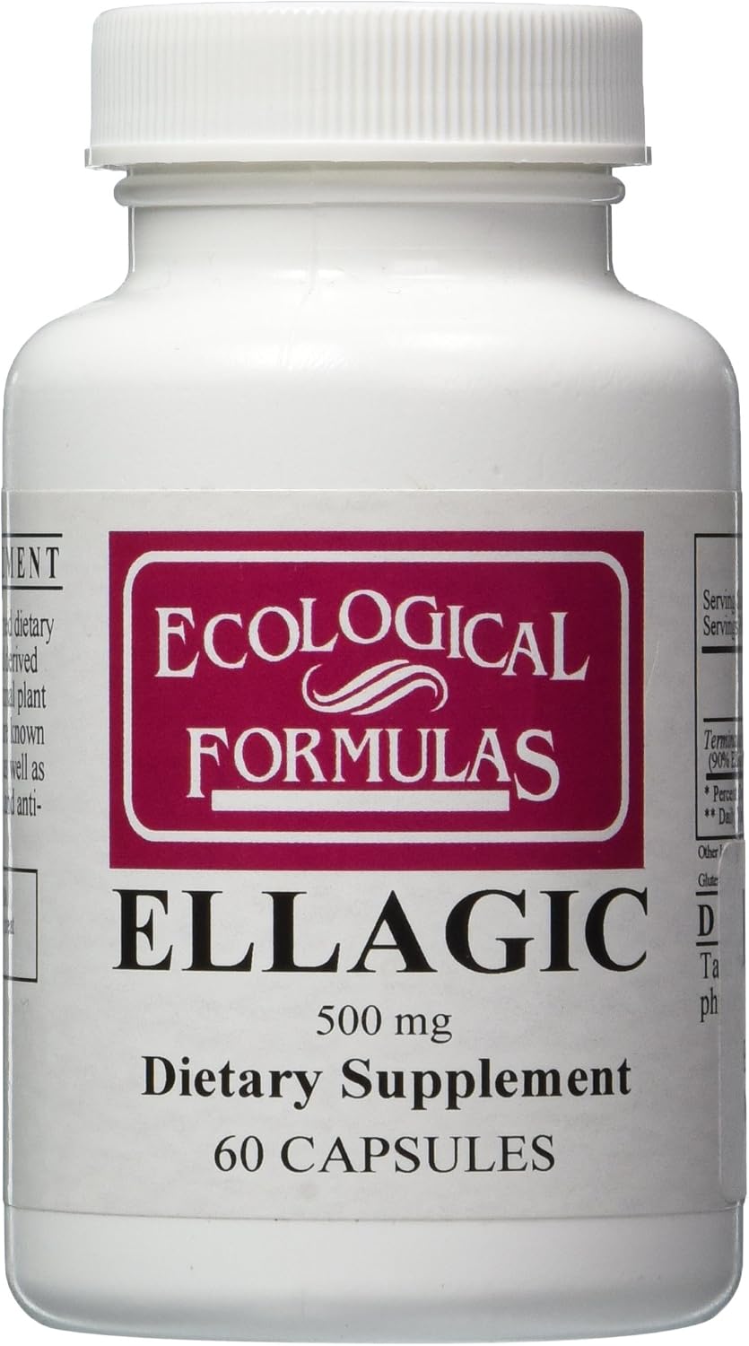 Ecological Formulas Ácido Elágico 500 mg, 60 cápsulas