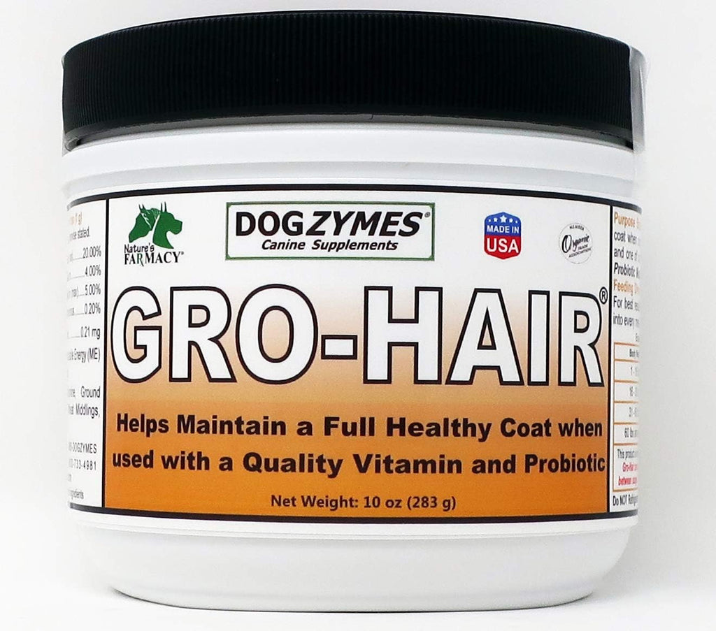 Dogzymes GRO-Hair – Aminoácidos para el Crecimiento del Pelaje en Perros
