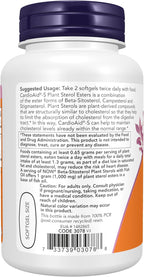 NOW Foods Beta-Sitosterol con CardioAid-S y Aceite de Pescado, 90 Cápsulas