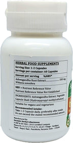 Ashwagandha Forte Cápsulas 500 mg – 60 Cápsulas Vegetales – Satya Naturals (Pack de 4)