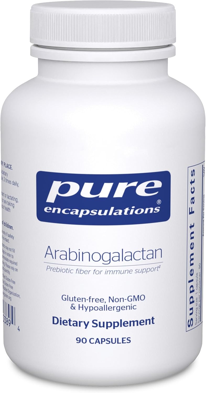 Arabinogalactano de Pure Encapsulations – 90 Cápsulas