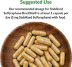 Mara Labs BrocElite Plus | Suplemento de Sulforafano de Brócoli Estabilizado | 30 Cápsulas Veganas