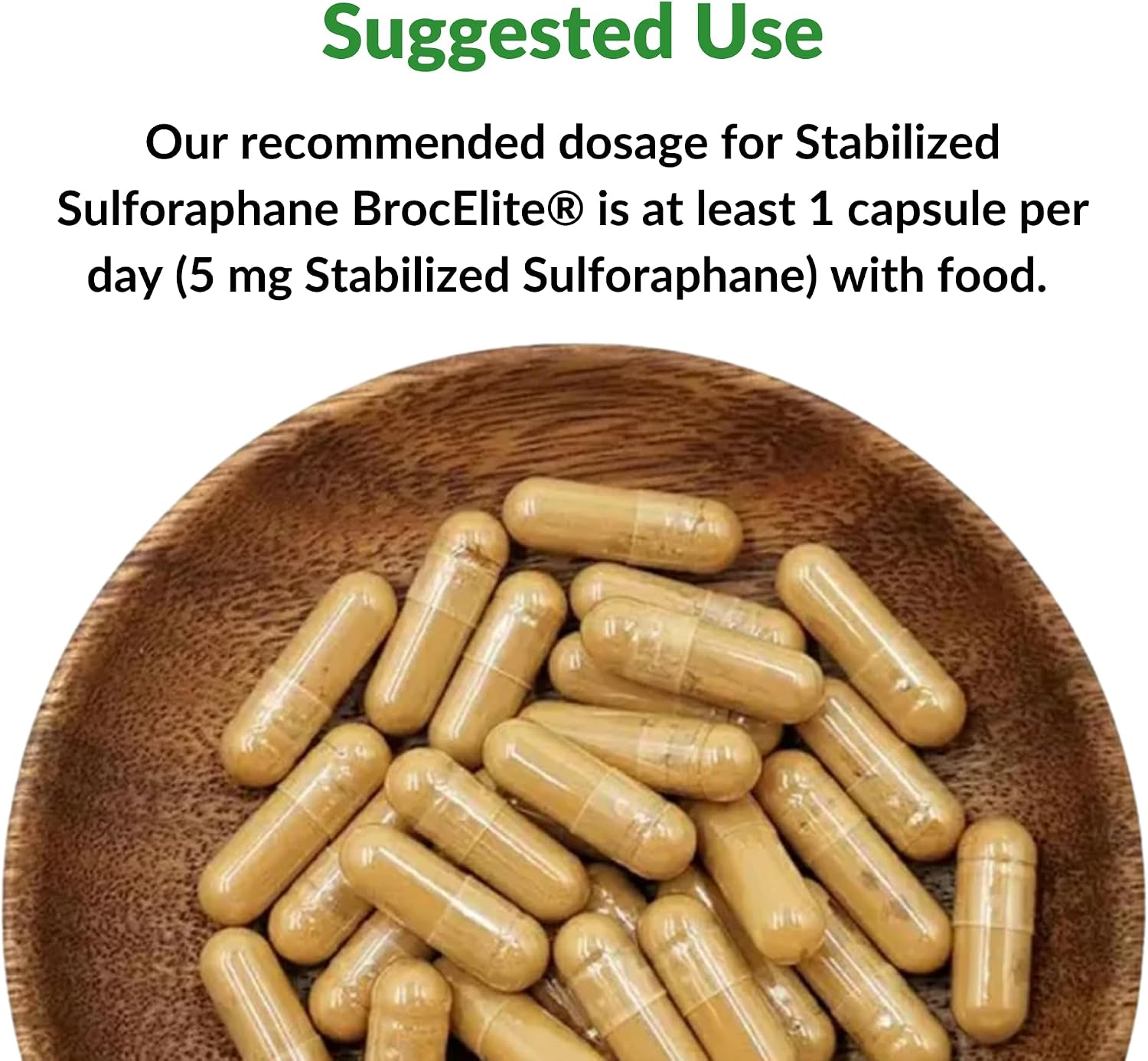 Mara Labs BrocElite Plus | Suplemento de Sulforafano de Brócoli Estabilizado | 30 Cápsulas Veganas