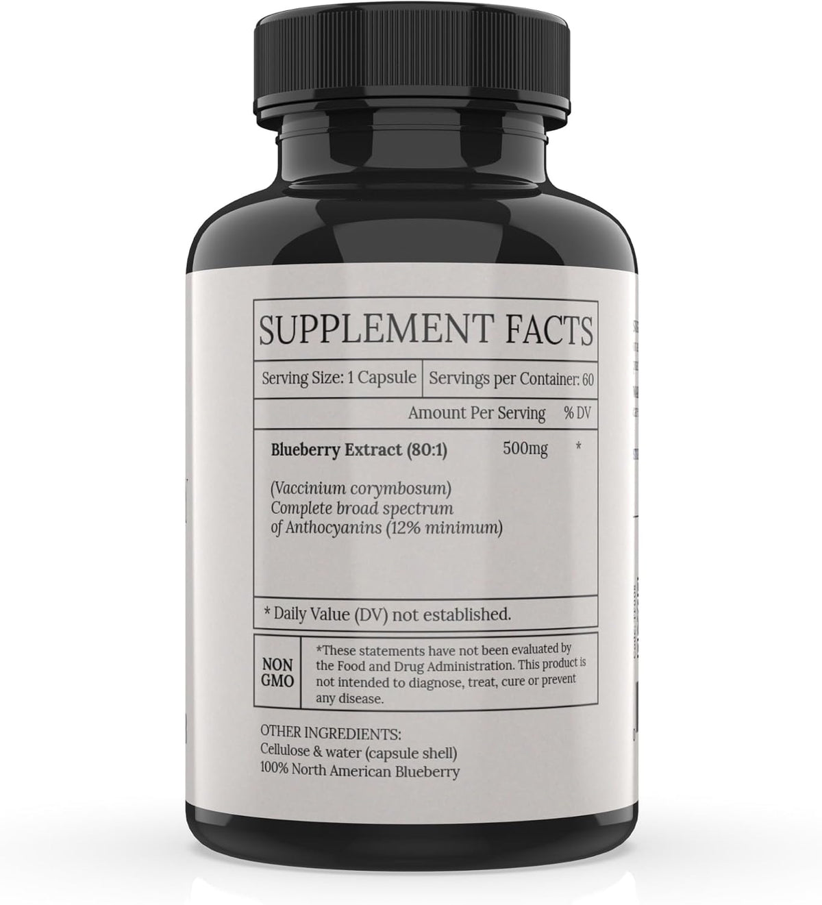 Extracto de Arándano Norteamericano 500mg - 60 Cápsulas Veganas – Image 2