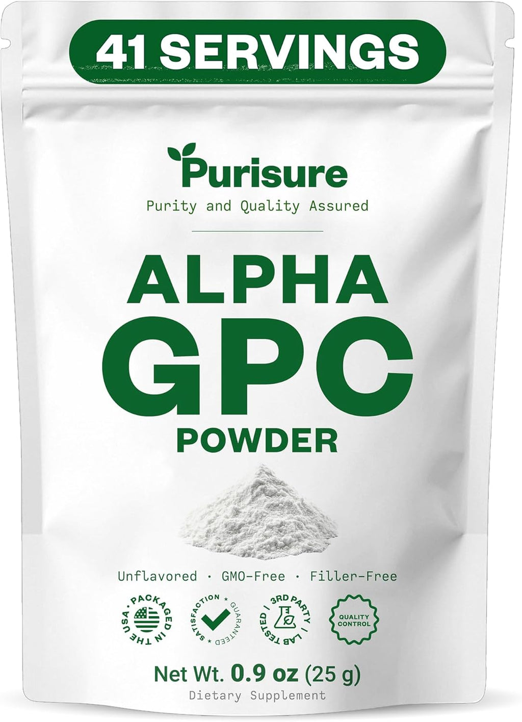 Puristic Alpha GPC en Polvo, 25g – Suplemento de Colina Pura
