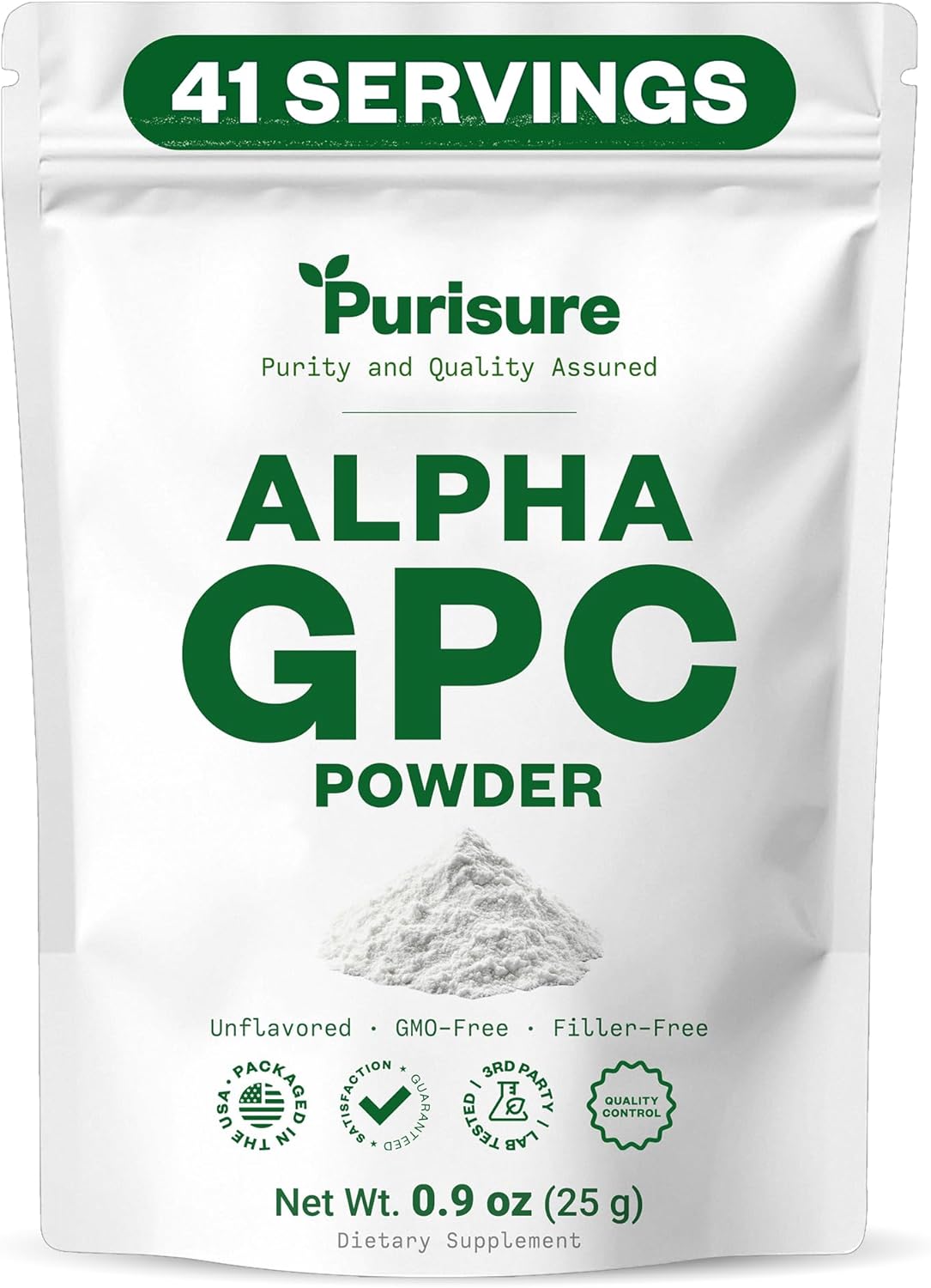 Puristic Alpha GPC en Polvo, 25g – Suplemento de Colina Pura