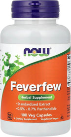 NOW Foods Cápsulas Vegetales de Matricaria - 100 unidades