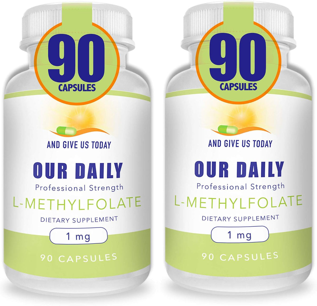 Our Daily Vites L-Metilfolato 1 mg (1000 – Crecimiento de los tejidos maternos durante el embarazo: El folato es – Image 1