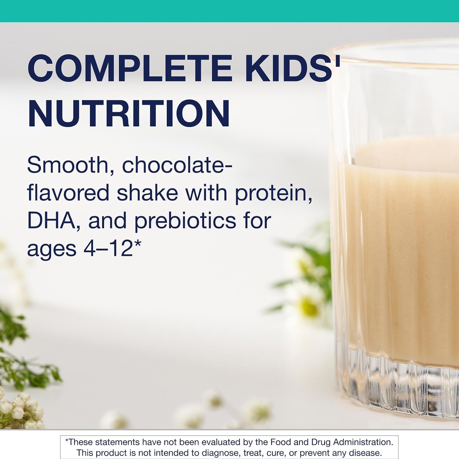Metagenics MetaKids Nutrition Powder - Multivitamínico infantil en polvo con prebióticos, DHA, proteína y aminoácidos - Vainilla - 406 g