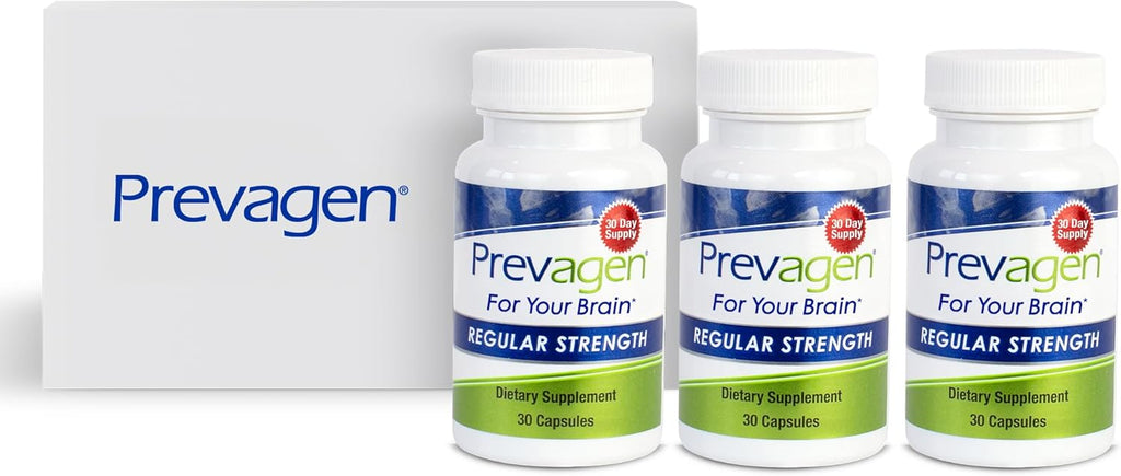 Prevagen Regular Strength - 90 Cápsulas (3 Meses) | Formulado para el Cerebro con Apoaequorina y Vitamina D3