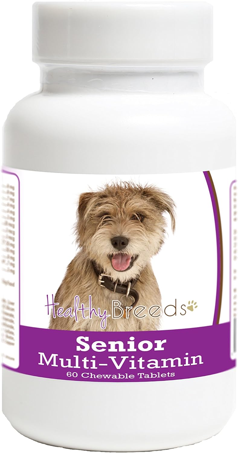 Healthy Breeds Mutt Senior Dog Multivitamin Tablets 60 Count