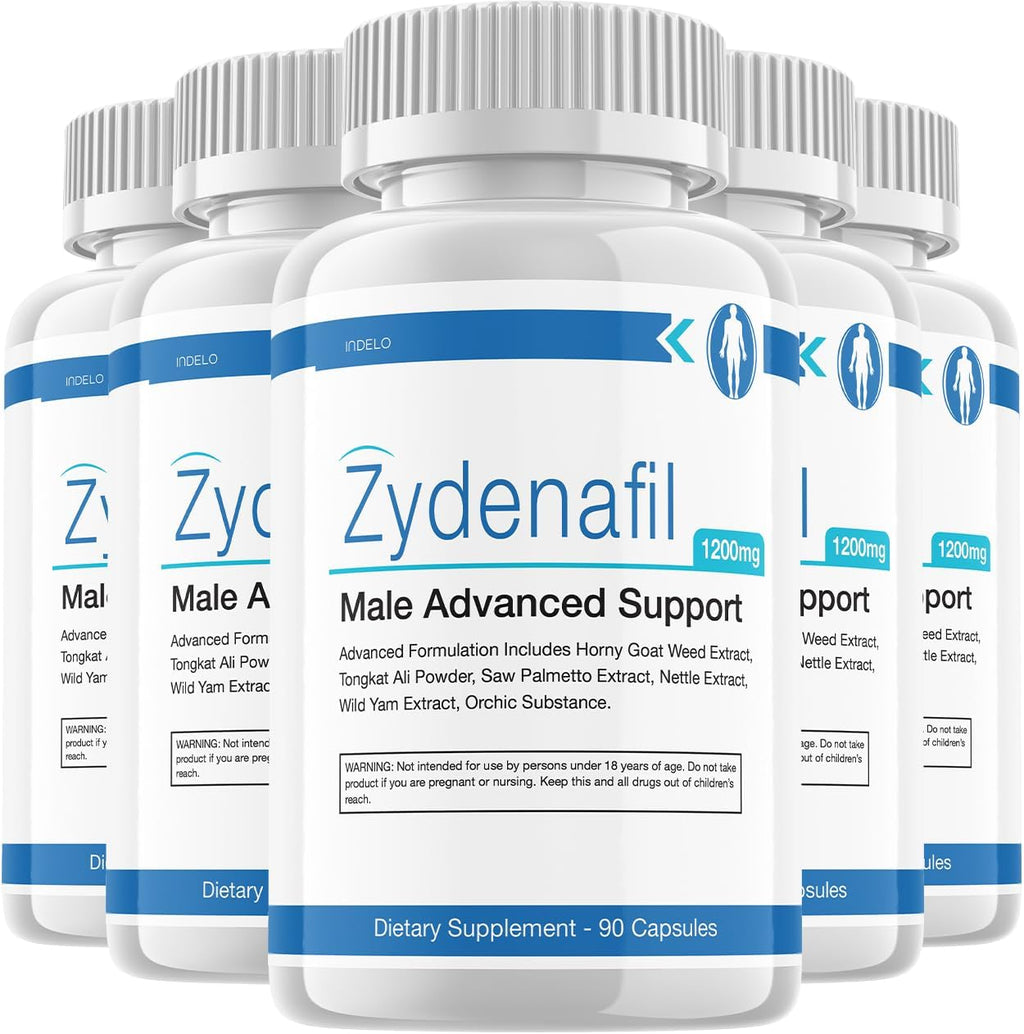 Zydenafil para Hombres, 300 Cápsulas (5 Paquetes)