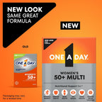 One A Day Multivitamínico para Mujeres 50+, 65 Comprimidos