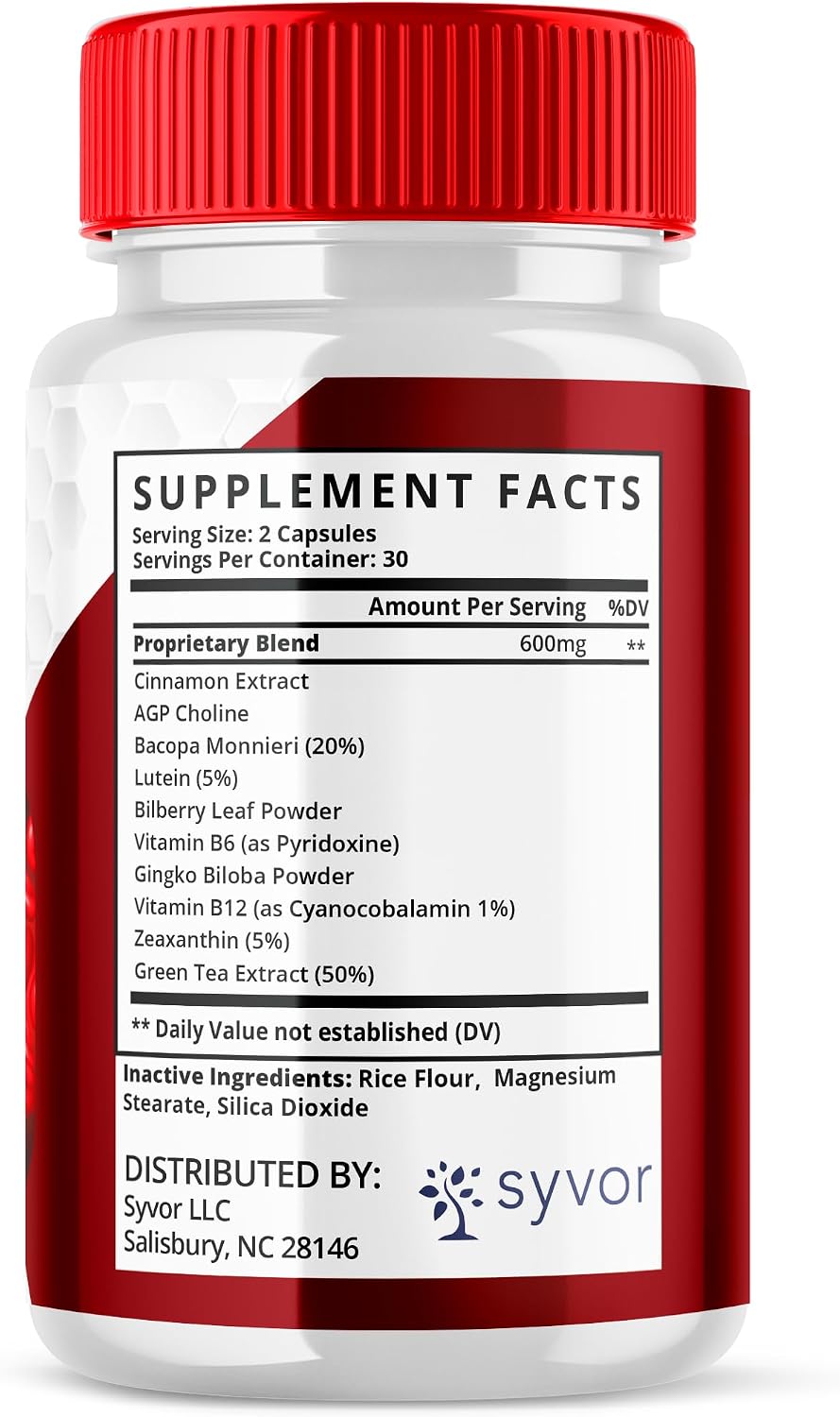 (2 Pack) Glucocyn Cápsulas, Suplemento de Glucógeno con Ingredientes Naturales - 120 Cápsulas