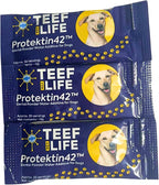 Protektin42 Recambio de Polvo Dental Prebiótico para Perros - 180 dosis (6 sobres)