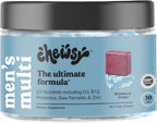 CHEWSY Multivitamínico para Hombres – 23 nutrientes, probióticos y hierbas – 30 gominolas