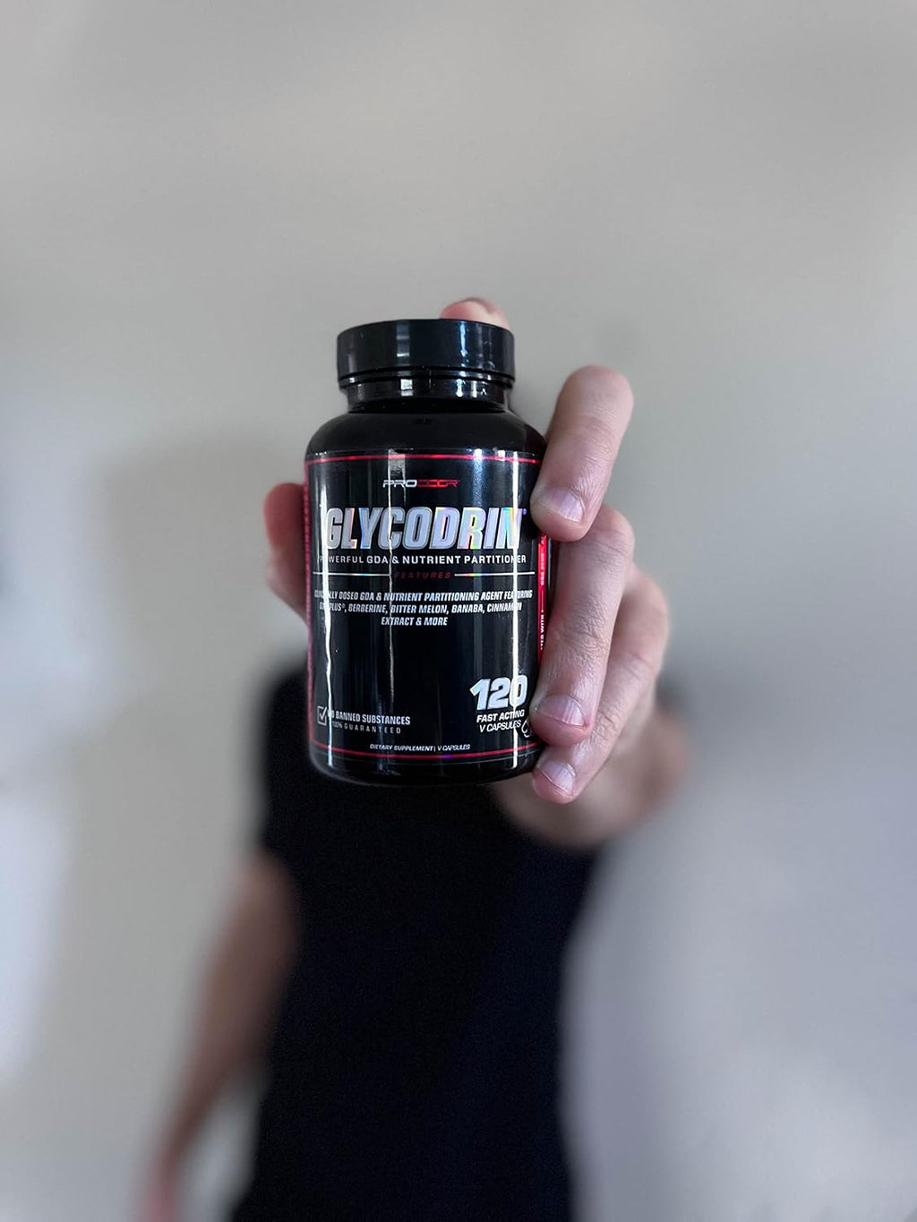 GLYCODRIN - GDA con Berberina, Canela, Banaba y GS4 Plus - 120 Cápsulas Veganas