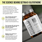 BIOSTACK Cell Shield con Setria Glutathione | Suplemento liposomal con Vitamina C, Cúrcuma y Complejo C3 de Curcumina | L-Glutatión Reducido Puro 500mg
