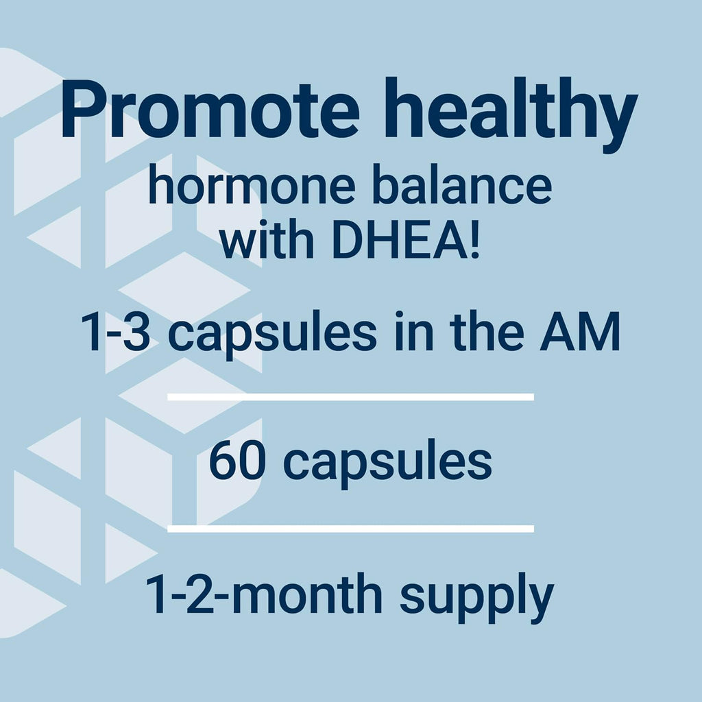 Life Extension DHEA 50 mg – Suplemento para el Equilibrio Hormonal, Memoria, Masa Muscular y Densidad Ósea