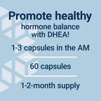 Life Extension DHEA 50 mg – Suplemento para el Equilibrio Hormonal, Memoria, Masa Muscular y Densidad Ósea
